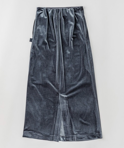 KAVU(カブー)の「KAVU/カブー Velor Skirt/ベロアスカート(スカート・レディース・ブラック/グレー・MEDIUM)」の12枚目の写真