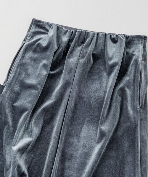 KAVU(カブー)の「KAVU/カブー Velor Skirt/ベロアスカート(スカート・レディース・ブラック/グレー・MEDIUM)」の13枚目の写真