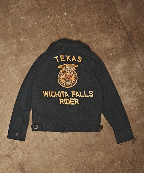 Chick(チック)の「FFA jacket(ミリタリージャケット・メンズ・ブラウン・XL)」の1枚目の写真