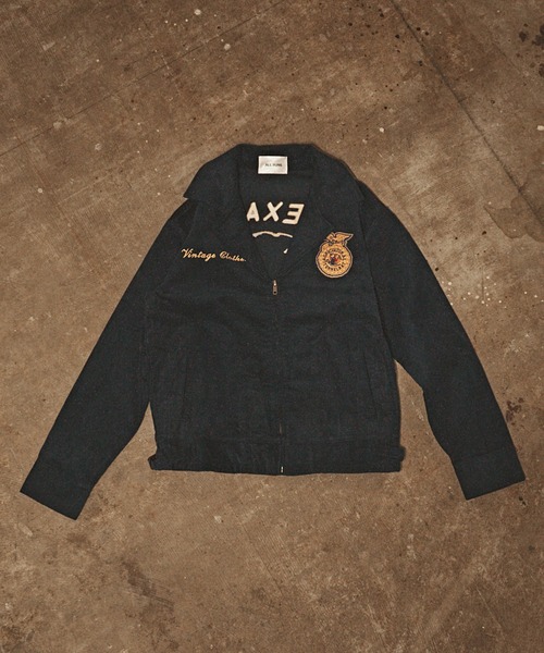 Chick(チック)の「FFA jacket(ミリタリージャケット・メンズ・ブラウン・XL)」の2枚目の写真