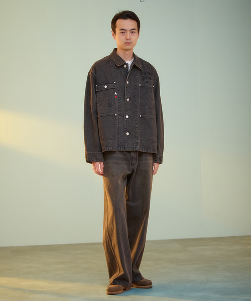 PARIS SAINT-GERMAIN（パリサンジェルマン）の「【Paris Saint-Germain / パリ・サン＝ジェルマン】PSG JP DENIM COVERALL（カバーオール・メンズ・ブラック/ブルー系その他・LARGE/MEDIUM）」の13枚目の写真