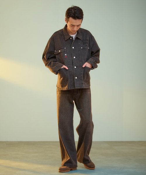PARIS SAINT-GERMAIN（パリサンジェルマン）の「【Paris Saint-Germain / パリ・サン＝ジェルマン】PSG JP DENIM COVERALL（カバーオール・メンズ・ブラック/ブルー系その他・LARGE/MEDIUM）」の14枚目の写真
