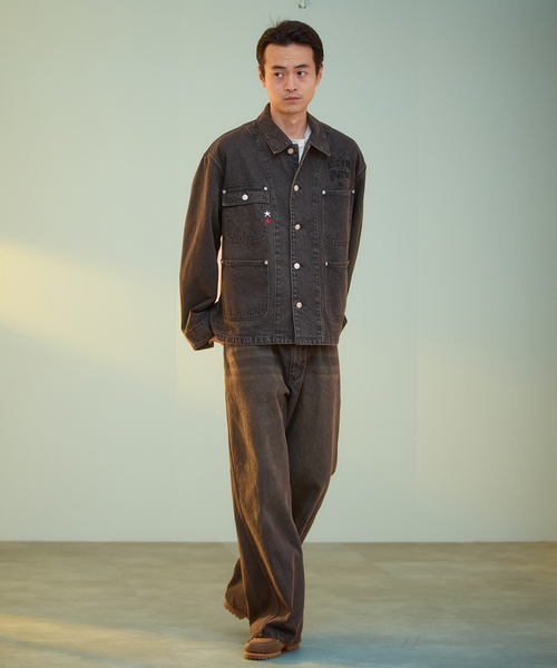 PARIS SAINT-GERMAIN（パリサンジェルマン）の「【Paris Saint-Germain / パリ・サン＝ジェルマン】PSG JP DENIM COVERALL（カバーオール・メンズ・ブラック/ブルー系その他・LARGE/MEDIUM）」の17枚目の写真