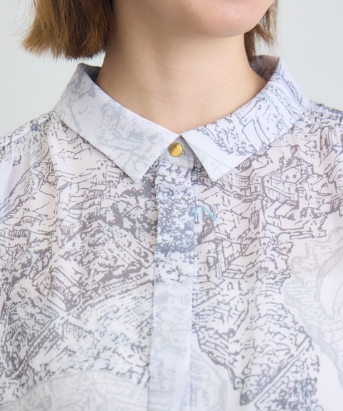 KATHARINE ROSS（キャサリンロス）の「チェス街プリントブラウス（シャツ/ブラウス・レディース・ブラック/ブラウン・FREE）」の18枚目の写真