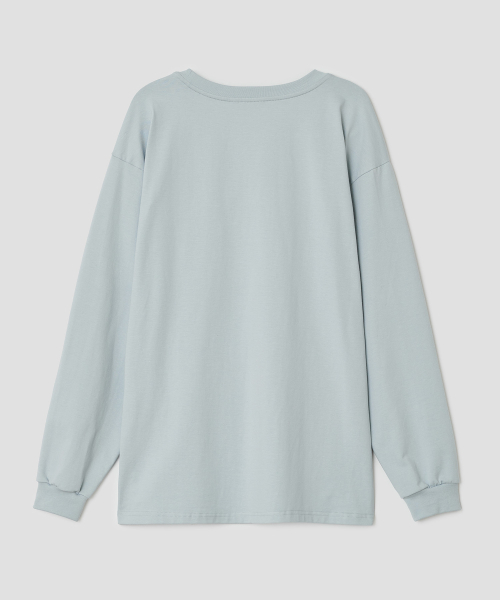 TYPESERVICE（タイプサービス）の「ジェムホットフィックスボタン付きトップス [ブルー]（Tシャツ/カットソー・レディース・その他・FREE）」の3枚目の写真