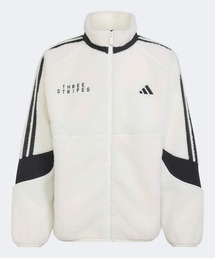 adidas（アディダス）の「キッズ バービージ パック ルーズフィット ボアジャケット/ アディダス adidas（ブルゾン）」