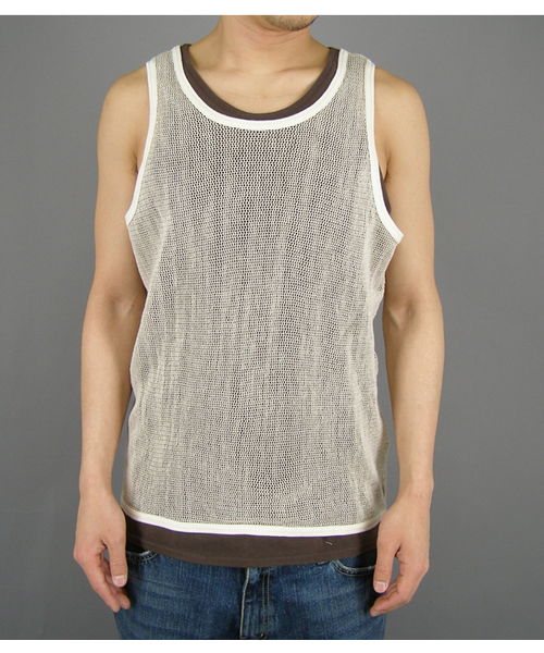 BEAMS（ビームス）の「O.TWIN T/TOP（タンクトップ・メンズ・ブラック/ナチュラル・MEDIUM/LARGE）」の9枚目の写真