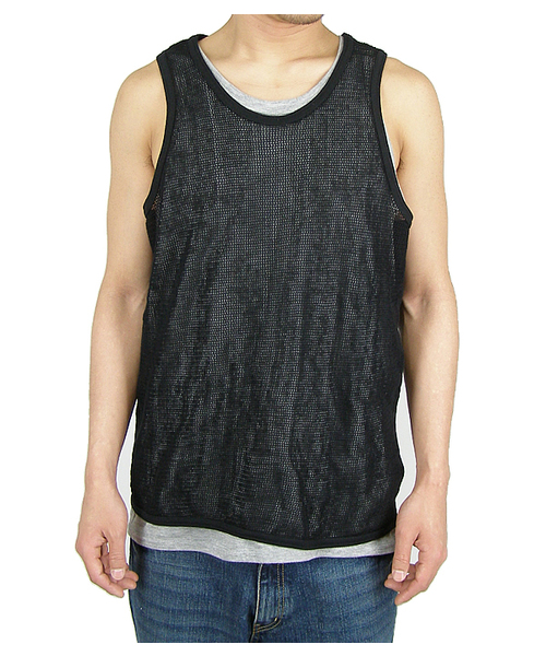 BEAMS（ビームス）の「O.TWIN T/TOP（タンクトップ・メンズ・ブラック/ナチュラル・MEDIUM/LARGE）」の5枚目の写真