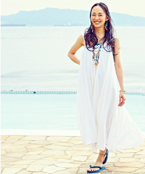 チャイハネ（チャイハネ）の「【チャイハネ】ビーズデコ ビーチサンダル（ビーチサンダル・レディース・ブラック/パープル系その他/ブルー/オフホワイト・FREE）」の10枚目の写真