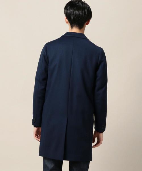 BEAUTY&YOUTH UNITED ARROWS(ビューティーアンドユースユナイテッドアローズ)の「BY メルトン チェスターコート◆(チェスターコート・メンズ・ブラック/オリーブ/ロイヤルブルー・X-LARGE/SMALL/MEDIUM/LARGE)」の5枚目の写真