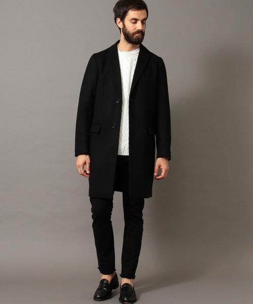 BEAUTY&YOUTH UNITED ARROWS(ビューティーアンドユースユナイテッドアローズ)の「BY メルトン チェスターコート◆(チェスターコート・メンズ・ブラック/オリーブ/ロイヤルブルー・X-LARGE/SMALL/MEDIUM/LARGE)」の15枚目の写真