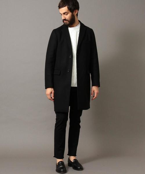 BEAUTY&YOUTH UNITED ARROWS(ビューティーアンドユースユナイテッドアローズ)の「BY メルトン チェスターコート◆(チェスターコート・メンズ・ブラック/オリーブ/ロイヤルブルー・X-LARGE/SMALL/MEDIUM/LARGE)」の16枚目の写真