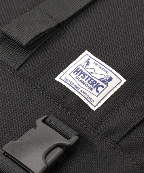 HYSTERIC GLAMOUR(ヒステリックグラマー)の「コーデュラナイロン バックパック(バックパック/リュック・メンズ・ベージュ/ブラック・FREE)」の6枚目の写真