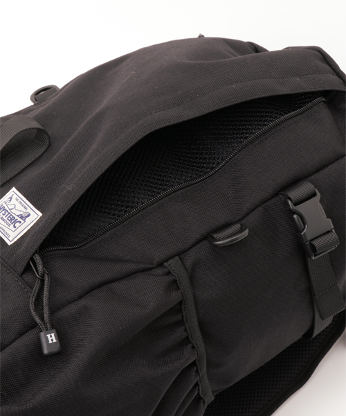 HYSTERIC GLAMOUR(ヒステリックグラマー)の「コーデュラナイロン バックパック(バックパック/リュック・メンズ・ベージュ/ブラック・FREE)」の8枚目の写真