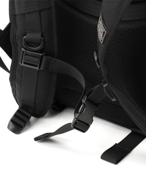 HYSTERIC GLAMOUR(ヒステリックグラマー)の「コーデュラナイロン バックパック(バックパック/リュック・メンズ・ベージュ/ブラック・FREE)」の12枚目の写真