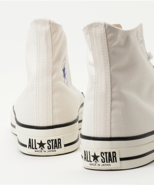 CONVERSE ALL STAR(コンバースオールスター)の「CONVERSE / コンバース ALLSTAR CANVAS J HI(スニーカー・メンズ・ホワイト/ブラック・27cm/26cm)」の10枚目の写真