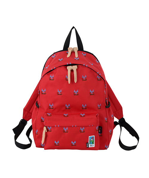 Ne-net（ネネット）の「S (S)フォックスMEI（バックパック/リュック・レディース・グリーン/レッド/ネイビー・FREE）」の3枚目の写真