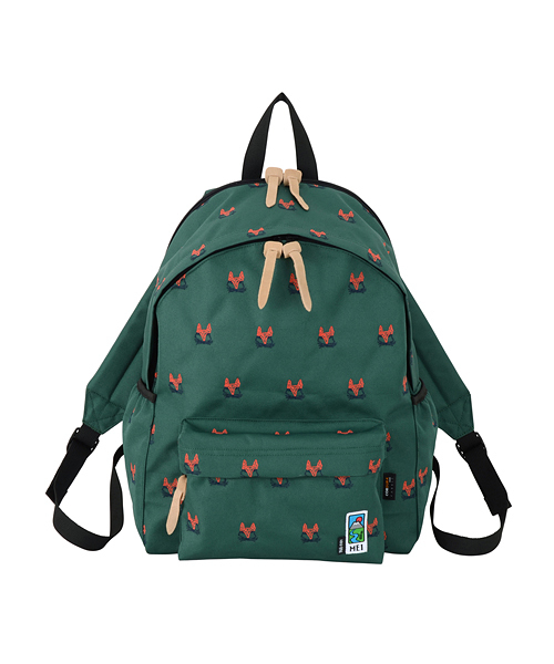 Ne-net（ネネット）の「S (S)フォックスMEI（バックパック/リュック・レディース・グリーン/レッド/ネイビー・FREE）」の2枚目の写真