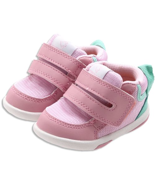 apres les cours（アプレレクール）の「IFME ファーストシューズ（スニーカー・キッズ・ネイビー/ピンク・12.5/13/12）」の9枚目の写真