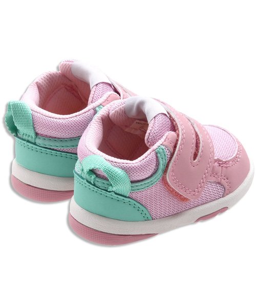 apres les cours（アプレレクール）の「IFME ファーストシューズ（スニーカー・キッズ・ネイビー/ピンク・12.5/13/12）」の11枚目の写真