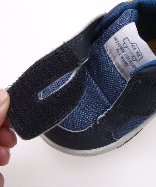 apres les cours（アプレレクール）の「IFME ファーストシューズ（スニーカー・キッズ・ネイビー/ピンク・12.5/13/12）」の14枚目の写真