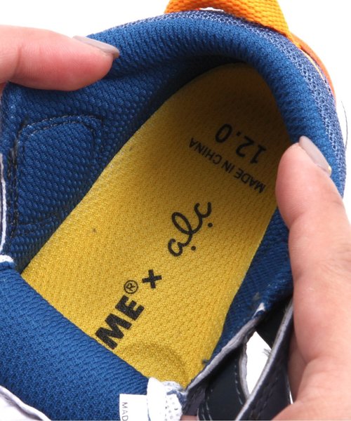 apres les cours（アプレレクール）の「IFME ファーストシューズ（スニーカー・キッズ・ネイビー/ピンク・12.5/13/12）」の15枚目の写真