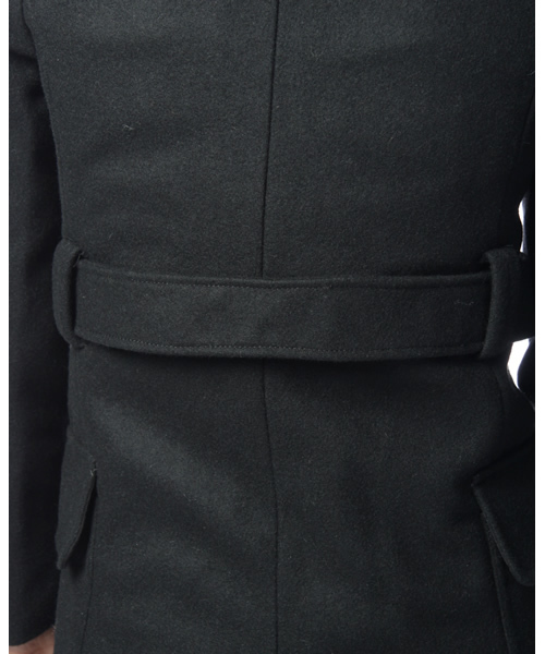 NANO universe（ナノユニバース）の「メルトンダッフルコート　HOT MILK ライナー付（ダッフルコート・レディース・ネイビー/キャメル/ブラック・36/38）」の10枚目の写真