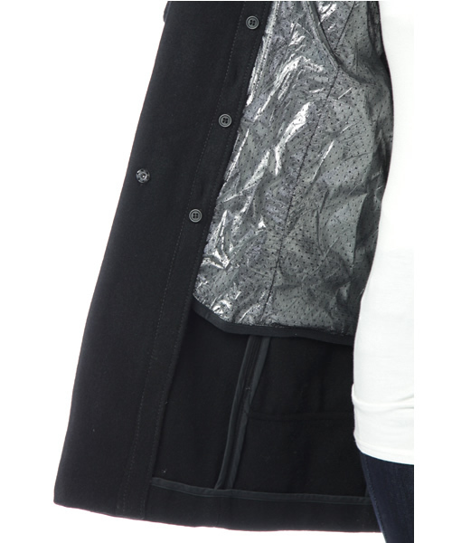 NANO universe（ナノユニバース）の「メルトンダッフルコート　HOT MILK ライナー付（ダッフルコート・レディース・ネイビー/キャメル/ブラック・36/38）」の11枚目の写真