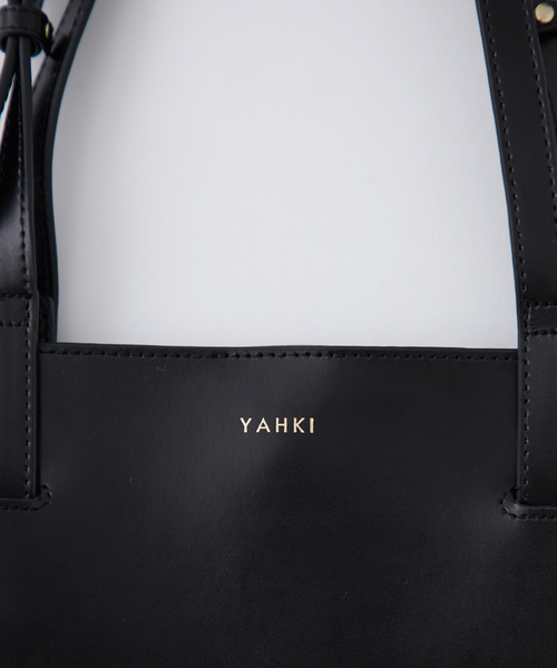 YAHKI（ヤーキ）の「《別注》【YAHKI(ヤーキ)】トートバック/YH-01S（トートバッグ・レディース・ブラック/グレー/ホワイト/グレイッシュベージュ/ベージュ・FREE）」の9枚目の写真