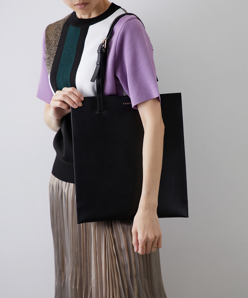 YAHKI（ヤーキ）の「《別注》【YAHKI(ヤーキ)】トートバック/YH-01S（トートバッグ・レディース・ブラック/グレー/ホワイト/グレイッシュベージュ/ベージュ・FREE）」の13枚目の写真