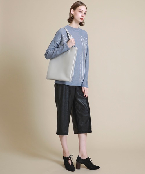 YAHKI（ヤーキ）の「《別注》【YAHKI(ヤーキ)】トートバック/YH-01S（トートバッグ・レディース・ブラック/グレー/ホワイト/グレイッシュベージュ/ベージュ・FREE）」の17枚目の写真