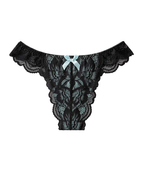 aimerfeel（エメフィール）の「カシュクールレース Tバックショーツ（ショーツ・レディース・オフホワイト/ブラック/ネイビー/チャコールグレー/マジェンタ/ブラウン/サックスブルー/サーモンピンク/ダークネイビー/パープル/ナチュラル/ピンク/ボルドー/グレイッシュブルー/桜/エメラルドブルー/コーラル/バーガンディー/アクア/オレンジ/セージグリーン/バイオレット/ライトピンク/プラム/ライトグリーン/イエロー/ブルー/ダークパープル/ホワイト/シルバーグレー/ベビーピンク/ライラック/スモークピンク/クリアグリーン/ターコイズブルー/レモンイエロー/ダークグリーン系/ワイン/ライトパープル/ピンクベージュ/ラベンダー/サファリグリーン/カーキ/シルバー/ロイヤルブルー/ブラックミックス/パープル系その他2/シャーベット/サックスブルー系・MEDIUM/LARGE）」の22枚目の写真