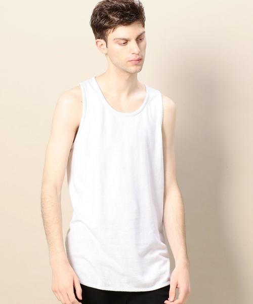 JUNG MAVEN(ユングメイヴン)の「<JUNGMAVEN> 7oz TANKTOP/タンクトップ ◆(タンクトップ・メンズ・ブラック/ホワイト/ピンク/ライム・MEDIUM/LARGE/SMALL)」の1枚目の写真