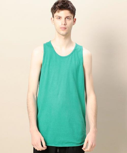 JUNG MAVEN(ユングメイヴン)の「<JUNGMAVEN> 7oz TANKTOP/タンクトップ ◆(タンクトップ・メンズ・ブラック/ホワイト/ピンク/ライム・MEDIUM/LARGE/SMALL)」の6枚目の写真
