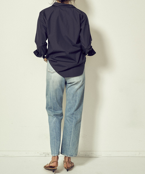 【新品】SEA ヴィンテージ オリジナルセルヴィッチデニム　 25 TAPERED.H] SEA Vintage High-rise Tapered Original Selvedge