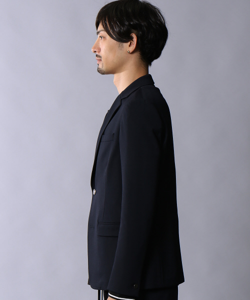 5351 POUR LES HOMMES(ゴーサンゴーイチプールオム)の「【CARREMAN】2WAYストレッチ2ボタンジャケット(テーラードジャケット・メンズ・ブラック/ライトグレー/ネイビー・50/46/48/44)」の11枚目の写真