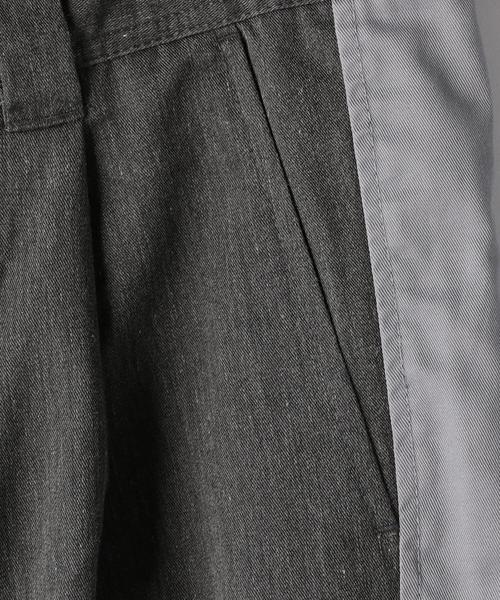 coen（コーエン）の「TCワンタックサイドラインアンクルカットテーパードパンツ（その他パンツ・メンズ・ブラック/グレー/ネイビー・SMALL/LARGE/X-LARGE/MEDIUM）」の14枚目の写真