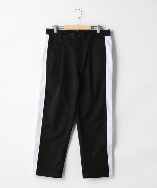 coen（コーエン）の「TCワンタックサイドラインアンクルカットテーパードパンツ（その他パンツ・メンズ・ブラック/グレー/ネイビー・SMALL/LARGE/X-LARGE/MEDIUM）」の17枚目の写真