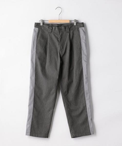 coen（コーエン）の「TCワンタックサイドラインアンクルカットテーパードパンツ（その他パンツ・メンズ・ブラック/グレー/ネイビー・SMALL/LARGE/X-LARGE/MEDIUM）」の6枚目の写真