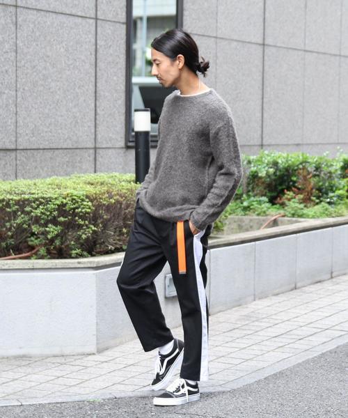 coen（コーエン）の「TCワンタックサイドラインアンクルカットテーパードパンツ（その他パンツ・メンズ・ブラック/グレー/ネイビー・SMALL/LARGE/X-LARGE/MEDIUM）」の11枚目の写真