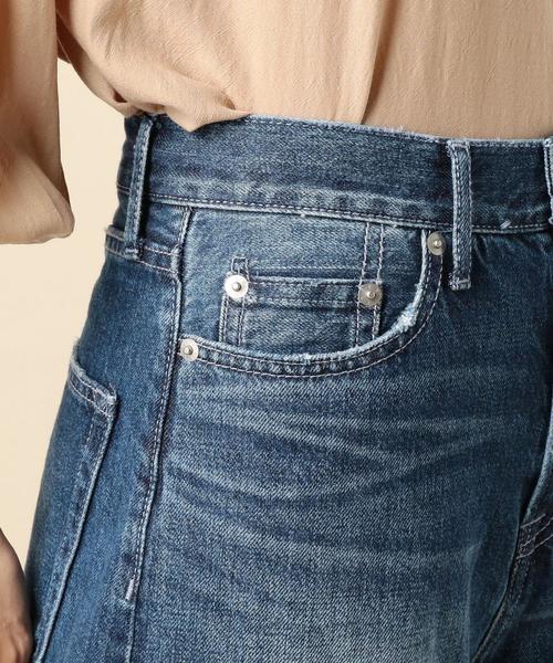 BEAUTY&YOUTH UNITED ARROWS（ビューティーアンドユースユナイテッドアローズ）の「BY カットオフワイドデニム 2 ◆（デニムパンツ・レディース・ブラック/コバルトブルー・SMALL/MEDIUM）」の13枚目の写真