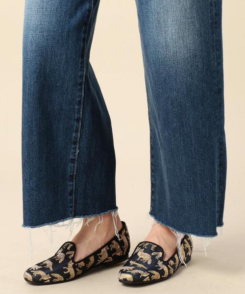 BEAUTY&YOUTH UNITED ARROWS（ビューティーアンドユースユナイテッドアローズ）の「BY カットオフワイドデニム 2 ◆（デニムパンツ・レディース・ブラック/コバルトブルー・SMALL/MEDIUM）」の15枚目の写真