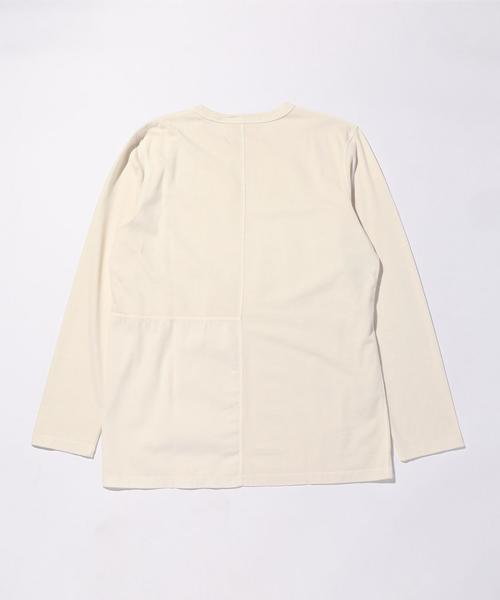 Folk(フォーク)の「<Folk> COMBINATION T-shirt/Tシャツ ◆(Tシャツ/カットソー・メンズ・ホワイト/ネイビー・2/3)」の5枚目の写真