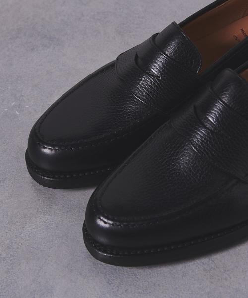 CROCKETT&JONES（クロケットアンドジョーンズ）の「＜CROCKETT&JONES(クロケット&ジョーンズ)＞LOAFER COUNTRY（ローファー・メンズ・ブラック・6/8/9/8h/7/7h/6h）」の2枚目の写真