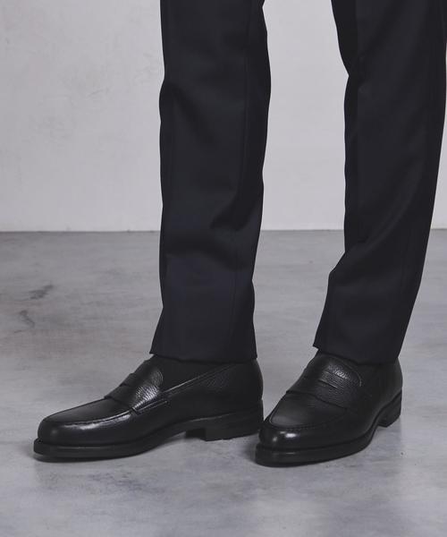 CROCKETT&JONES（クロケットアンドジョーンズ）の「＜CROCKETT&JONES(クロケット&ジョーンズ)＞LOAFER COUNTRY（ローファー・メンズ・ブラック・6/8/9/8h/7/7h/6h）」の5枚目の写真