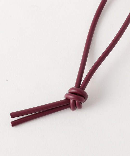 Building Block(ビルディングブロック)の「<BUILDING BLOCK>PHONESLING レザーショルダーバッグ Ψ(ショルダーバッグ・レディース・ブラック/ワインレッド・FREE)」の6枚目の写真