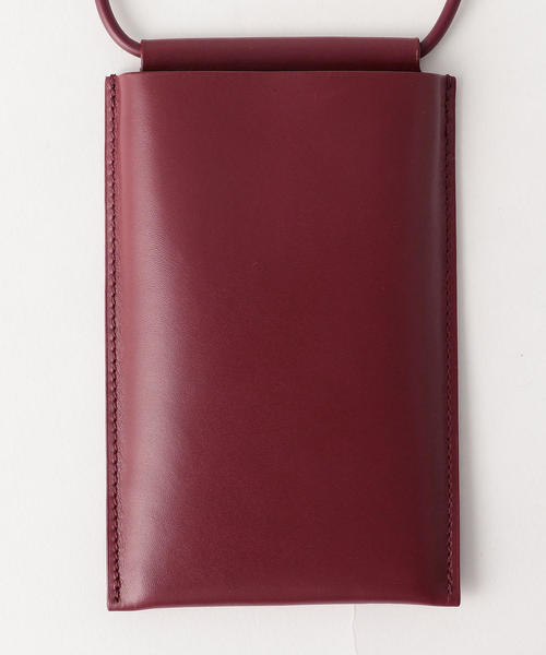 Building Block(ビルディングブロック)の「<BUILDING BLOCK>PHONESLING レザーショルダーバッグ Ψ(ショルダーバッグ・レディース・ブラック/ワインレッド・FREE)」の8枚目の写真