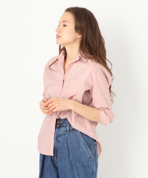 niko and...（ニコアンド）の「マーセベーシックレギュラーシャツ【niko and ...】（シャツ/ブラウス・レディース・ホワイト/レッド/グリーン/カーキ/ラベンダー/ピンク・MEDIUM/LARGE）」の6枚目の写真