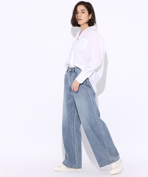 niko and...（ニコアンド）の「マーセベーシックレギュラーシャツ【niko and ...】（シャツ/ブラウス・レディース・ホワイト/レッド/グリーン/カーキ/ラベンダー/ピンク・MEDIUM/LARGE）」の15枚目の写真