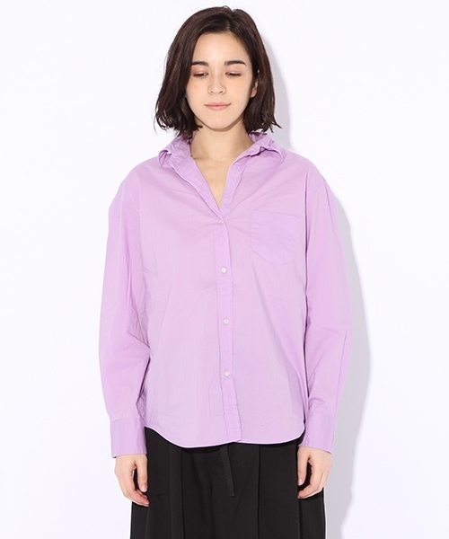 niko and...（ニコアンド）の「マーセベーシックレギュラーシャツ【niko and ...】（シャツ/ブラウス・レディース・ホワイト/レッド/グリーン/カーキ/ラベンダー/ピンク・MEDIUM/LARGE）」の9枚目の写真